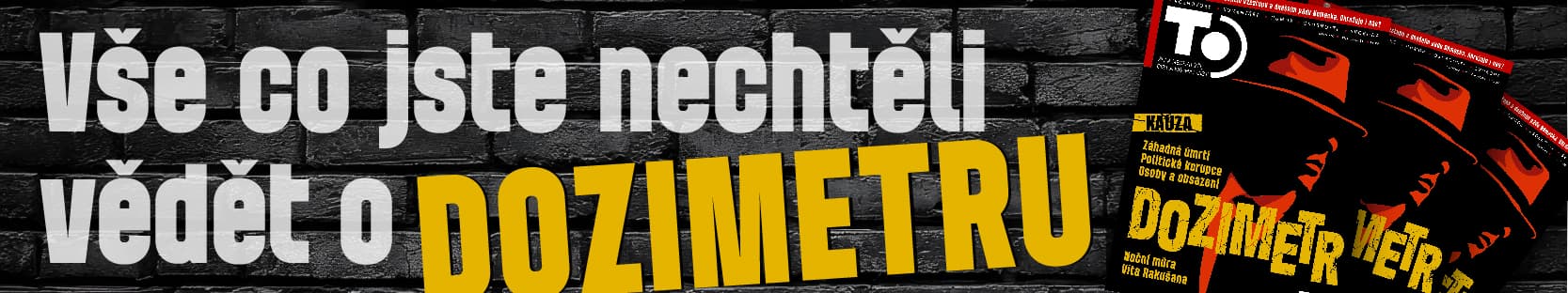 lednový Deník To - Dozimetr